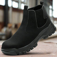 Men's Safety Work Boots Waterproof with Steel Toe Cap & Wide Fit – Magnus