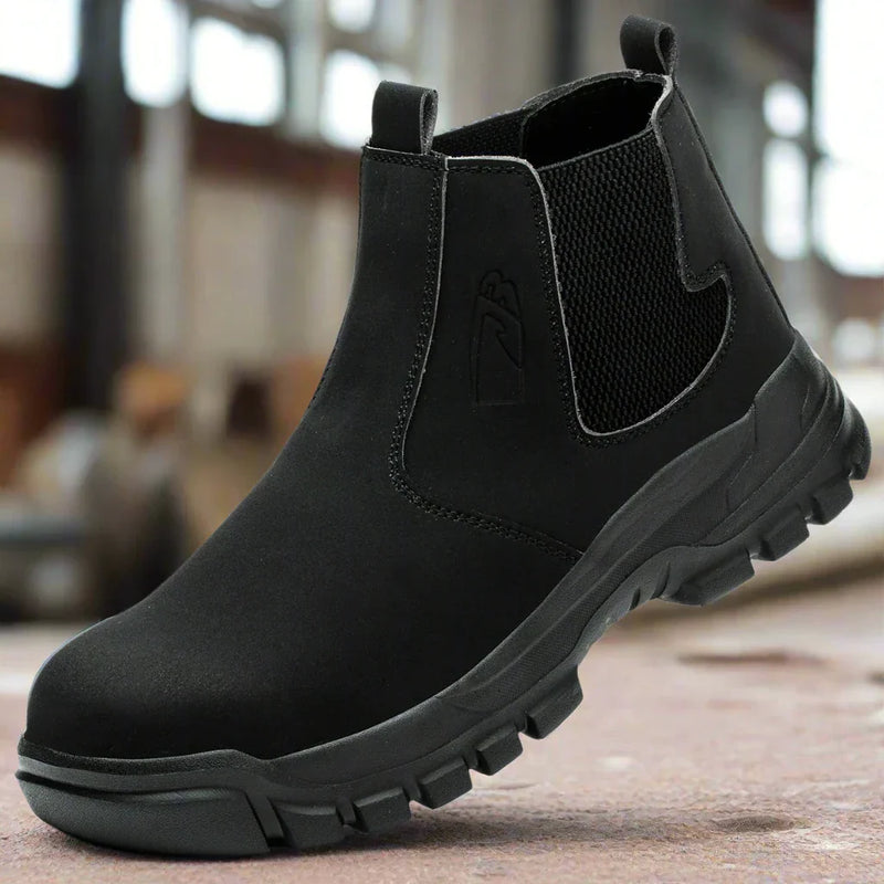 Men's Safety Work Boots Waterproof with Steel Toe Cap & Wide Fit – Magnus