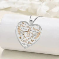 Engraved Heart Necklaces – Sofie "Forever"