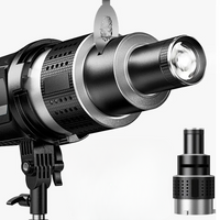 Conjunto de lentes cónicas para foco óptico con 35 gobos y montaje Bowens – Lumina
