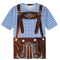 T-skjorte i lederhosen-stil – WiesnSkjorte Oktoberfest 2025