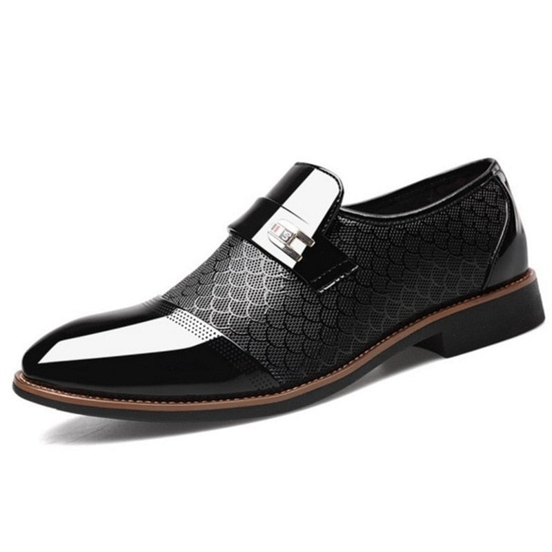 Stilfulde Skinnende Herresko - Hudson