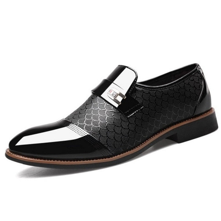 Stilfulde Skinnende Herresko - Hudson