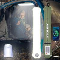 Oppblåsbar solcelle-LED-rørlampe – LumiGlow Pro