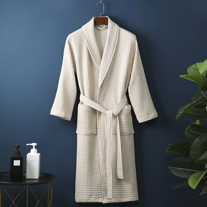 Soft cotton bathrobe for comfort & relaxation - Robin
