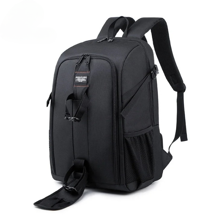 Waterproof Oxford Camera Backpack with Multiple Compartments – Elric