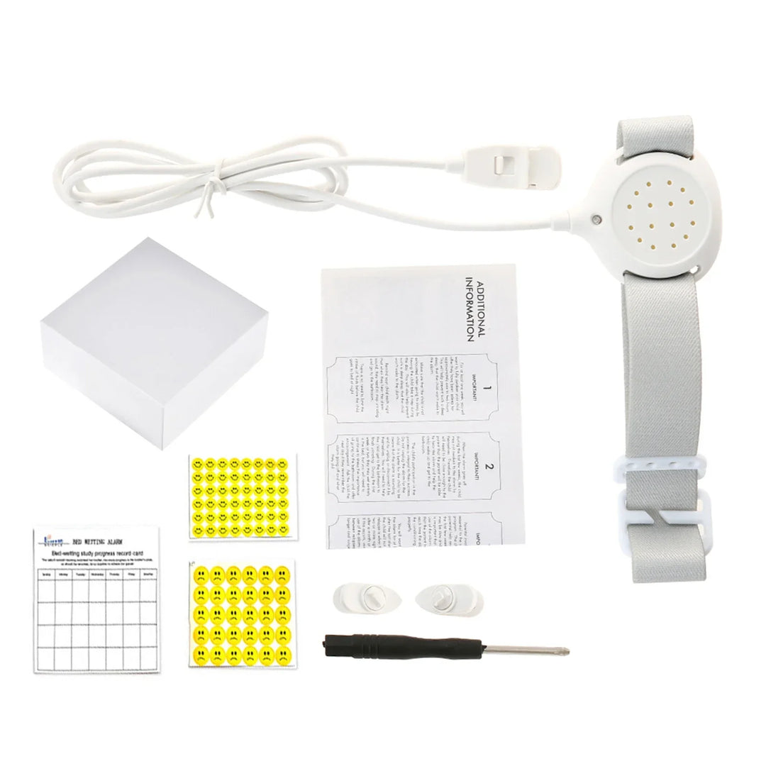Wireless bedwetting alarm with adjustable modes for potty training – Liora
