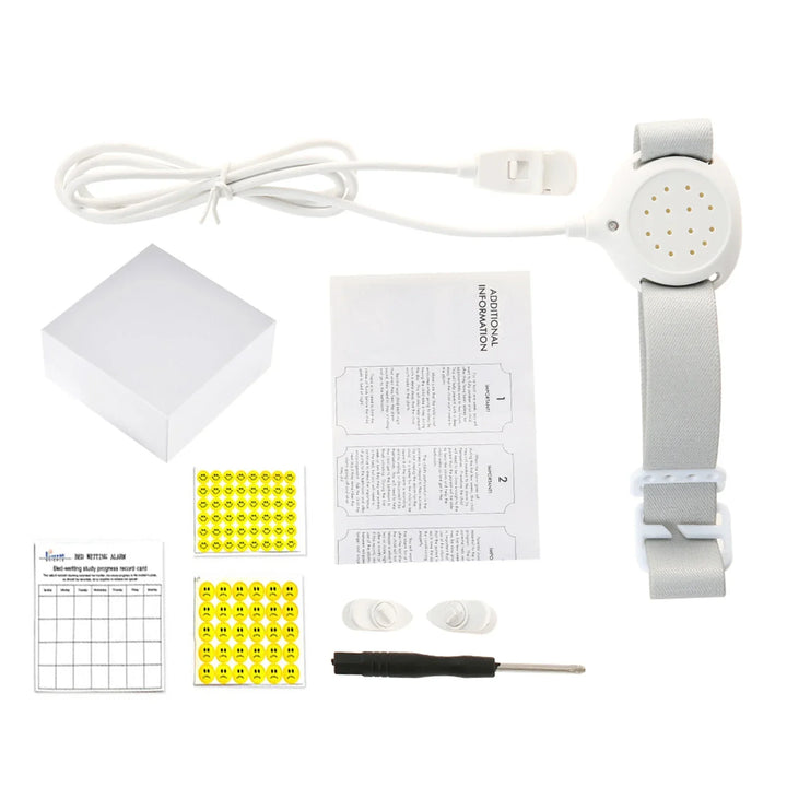 Wireless bedwetting alarm with adjustable modes for potty training – Liora