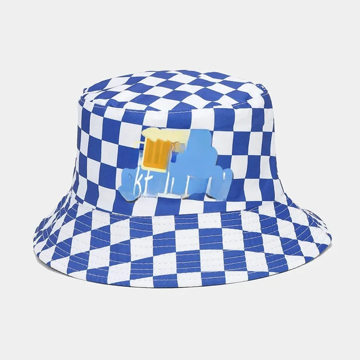 Fisherman's Hat with Diamond Pattern – WiesnKaro Oktoberfest 2025