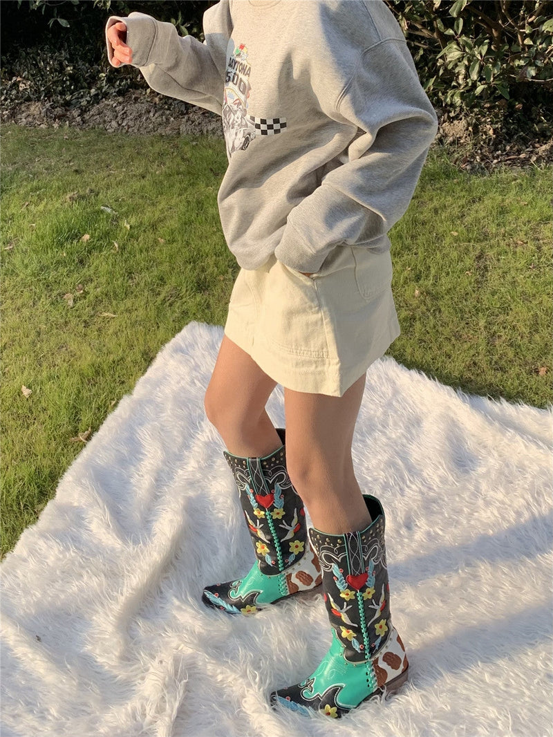 Unique Women's Cowboy Boots - Carmen