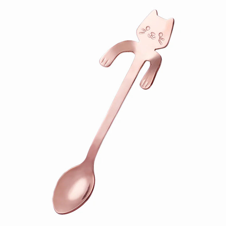 Mini stainless steel cat spoons - Whiskra