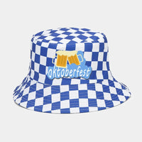 Fisherman's Hat with Diamond Pattern – WiesnKaro Oktoberfest 2025