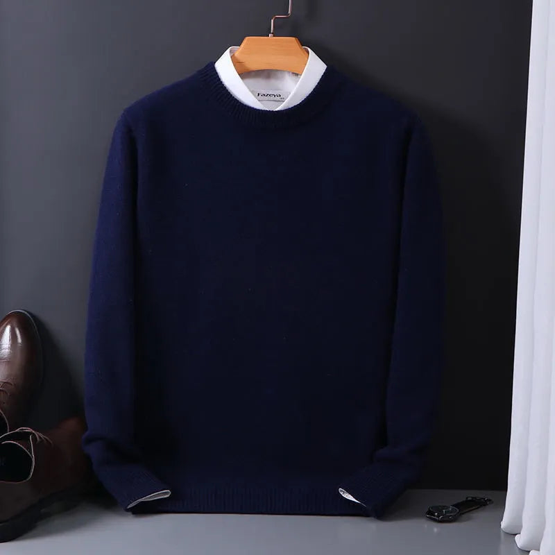 Stylish Cashmere Men's Sweater - Theo
