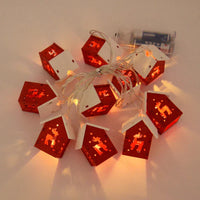 Træ-julehuse med LED-belysning – GlowHouse