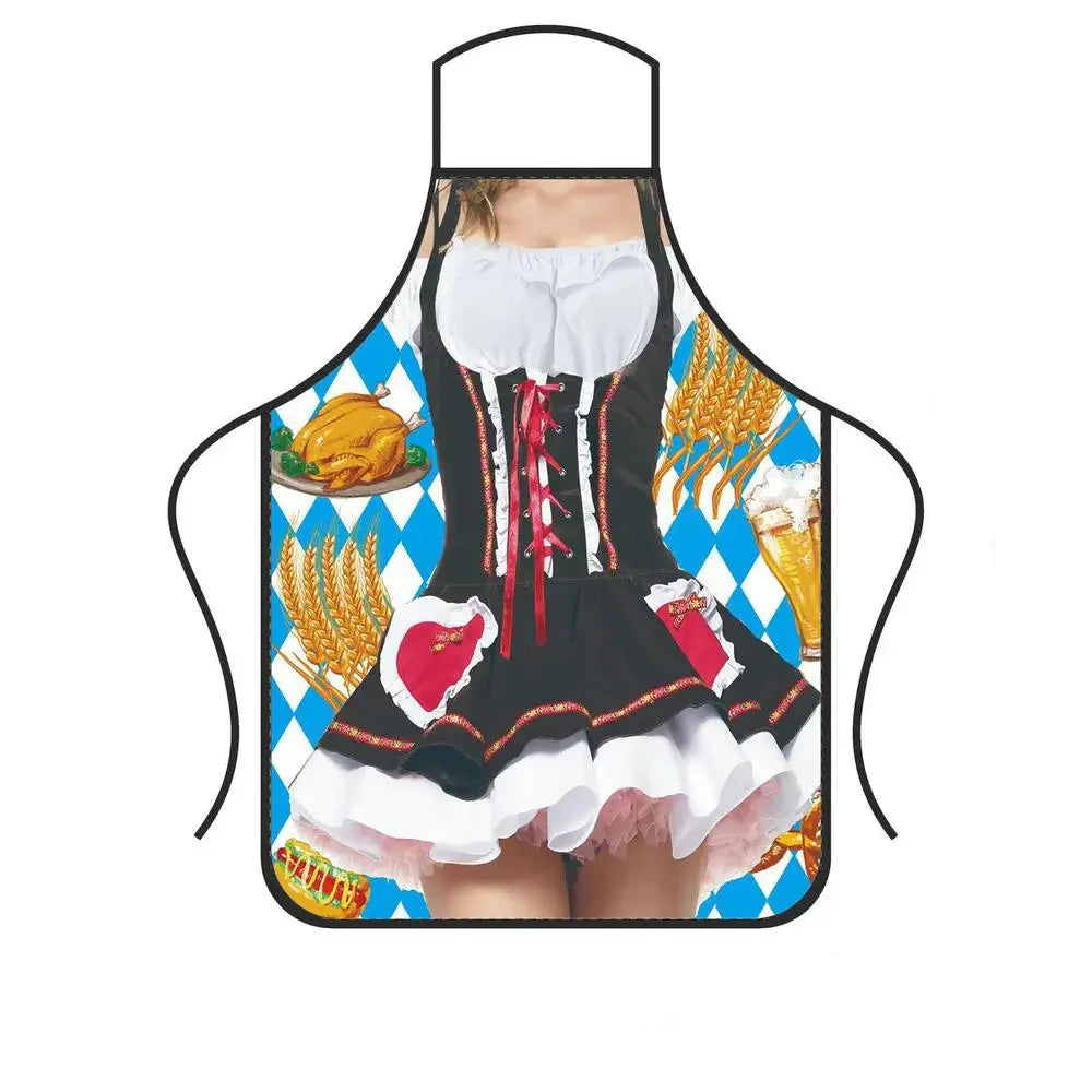 Divertido delantal de cocina de Baviera y delantal para fiestas – GaudiGrill Oktoberfest 2025