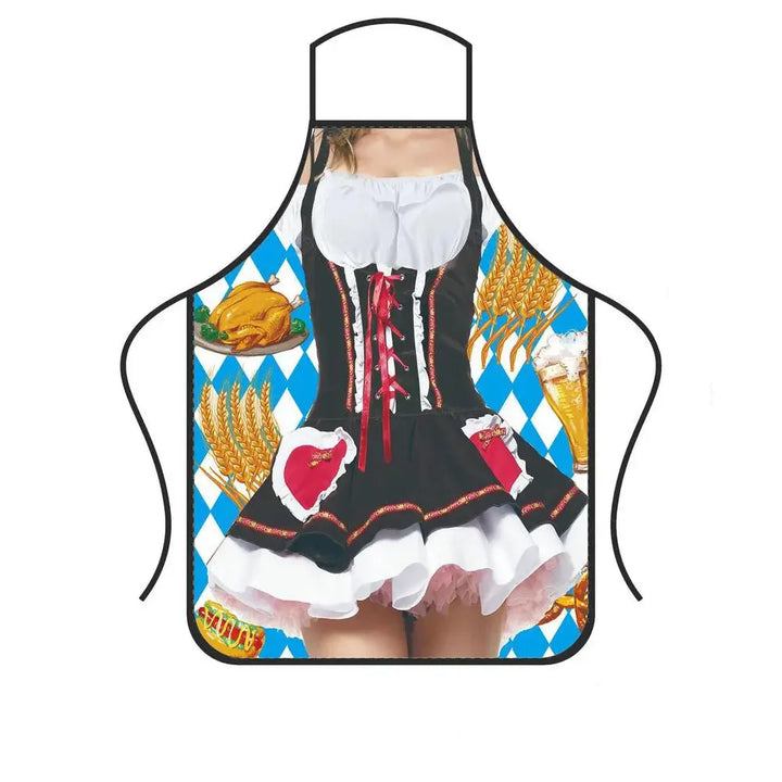 Divertido delantal de cocina de Baviera y delantal para fiestas – GaudiGrill Oktoberfest 2025