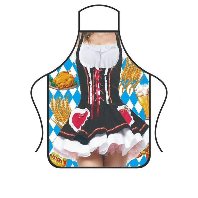 Divertido delantal de cocina de Baviera y delantal para fiestas – GaudiGrill Oktoberfest 2025