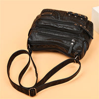 Bolso de mano vintage de cuero para mujer – Isabella