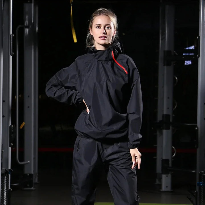 Lightweight Unisex Training Set with Zipper & Hood – Remo