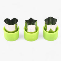 Set creativo de cortadores para galletas y frutas – StarHeart