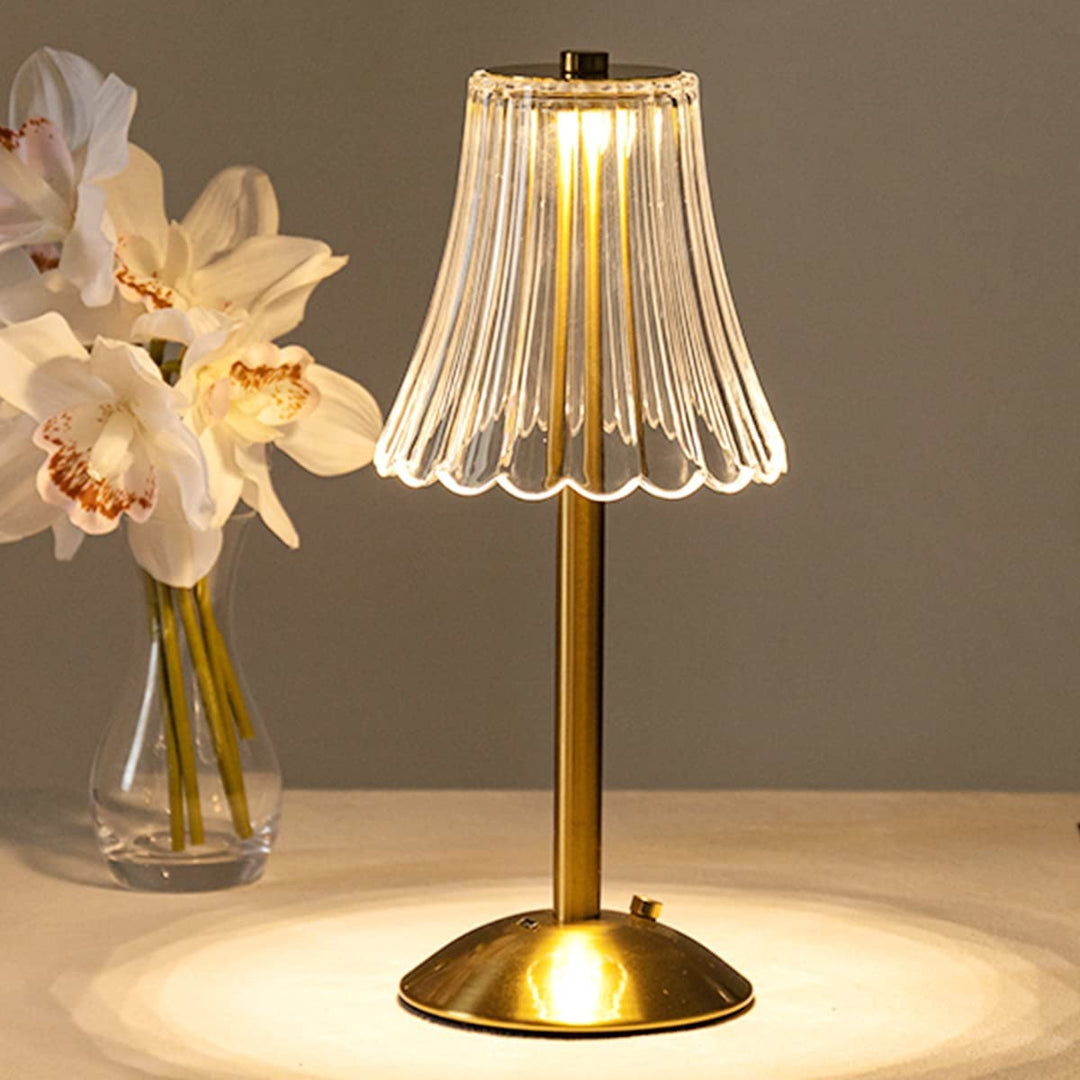LED Retro bordlampe USB genopladelig - BrillianceGlow