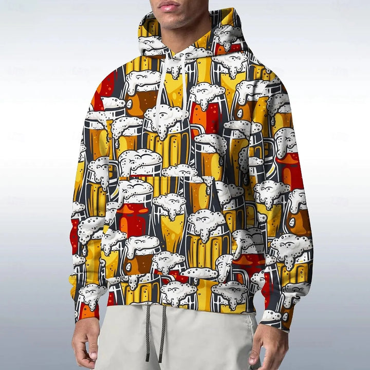 3D Beer Mug Hoodie – ProstStyle Oktoberfest 2025