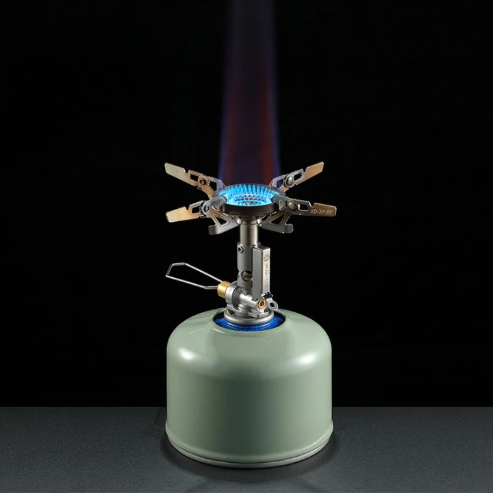 Mini tragbarer Camping-Gasofen mit einstellbarer Flamme – Solen