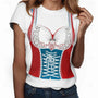 T-Shirt im Dirndl-Look – DirndlShirt Oktoberfest 2025