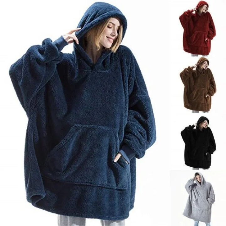 Oversized Flannel Throw Blanket for Women & Men – FleeceHaven