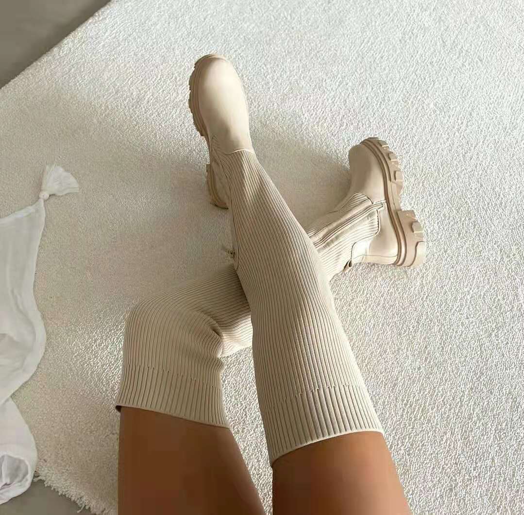 Overknee Sock Boots - Luna