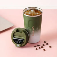 Vaso térmico de acero inoxidable con indicador de temperatura inteligente – TempMate
