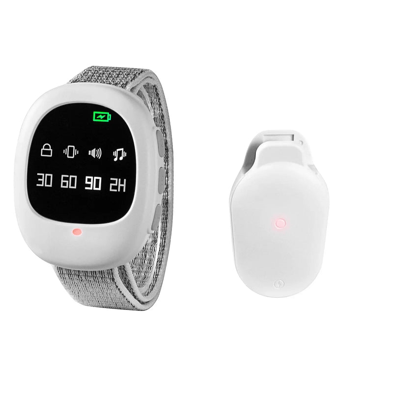 Wireless bedwetting alarm with adjustable modes for potty training – Liora