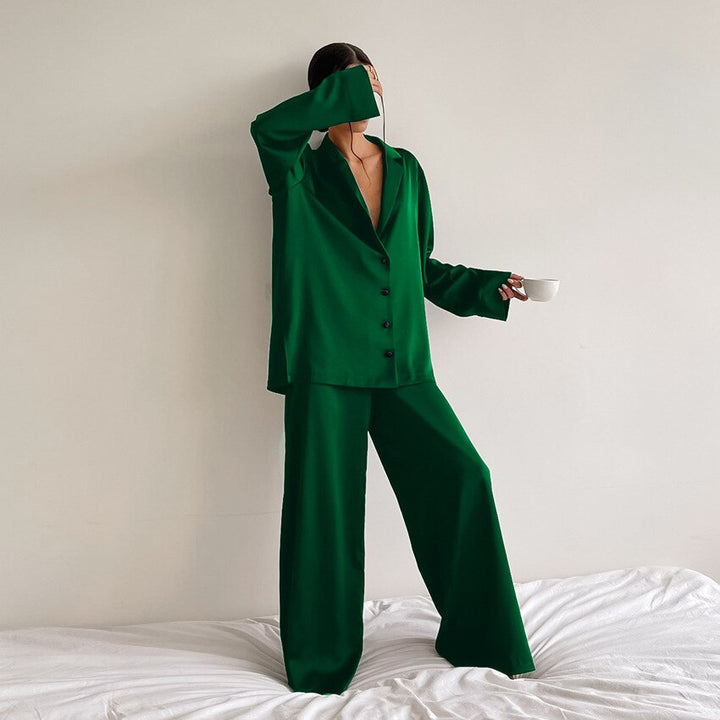 Satin Pajama Set – Isabella Autumn Magic Edition