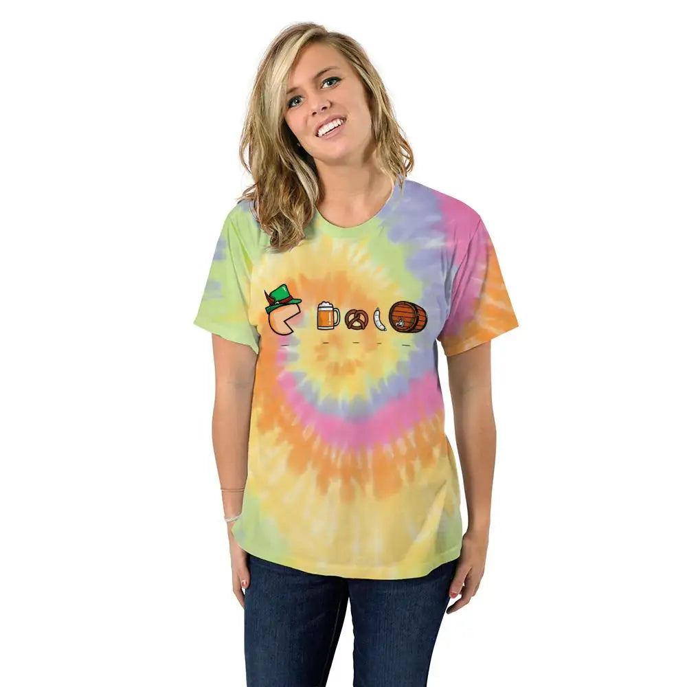Oktoberfest T-Shirt with Cartoon Motifs – GaudiShirt Oktoberfest 2025
