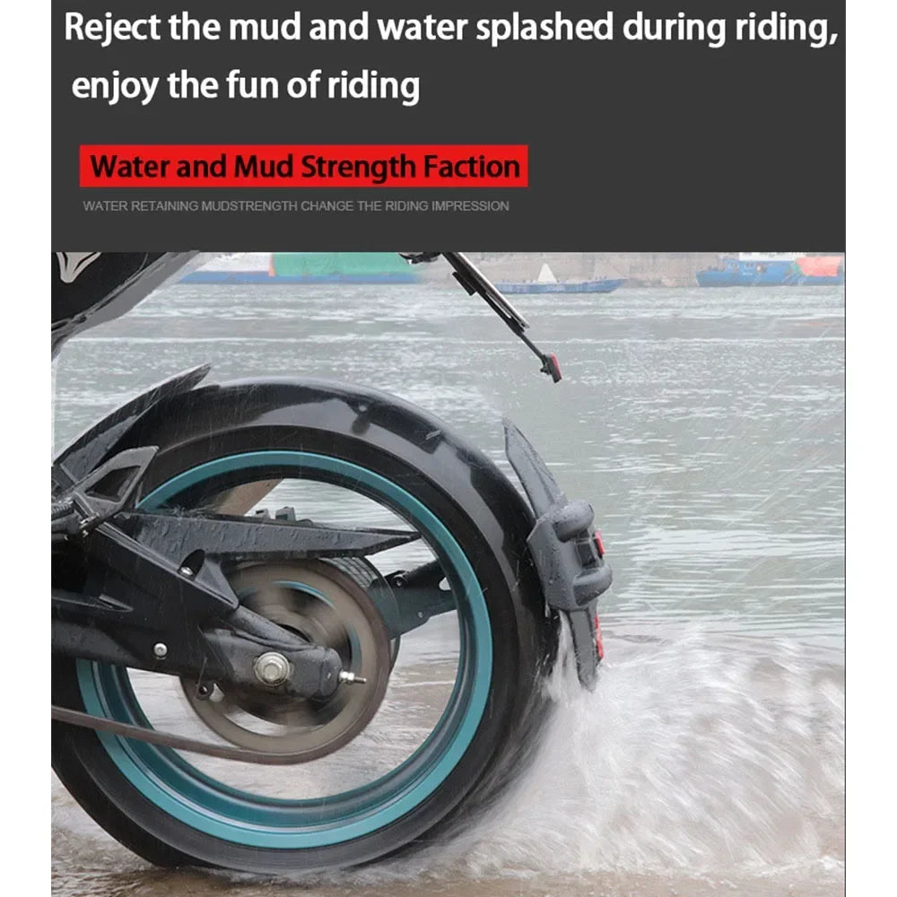 Universal Motorcycle Rear Wheel Guard with Reflector – RoadGuard