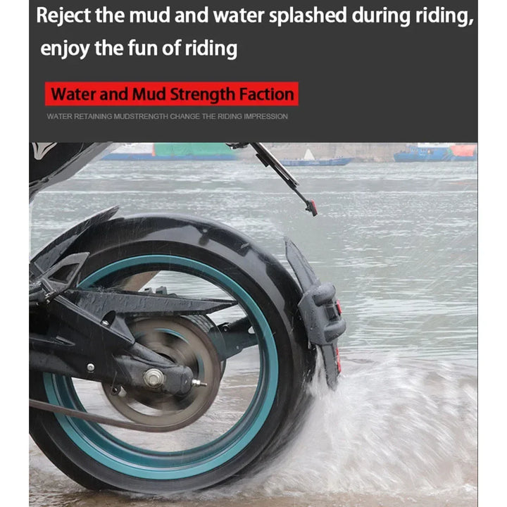 Universal Motorcycle Rear Wheel Guard with Reflector – RoadGuard