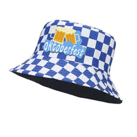 Fisherman's Hat with Diamond Pattern – WiesnKaro Oktoberfest 2025