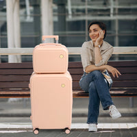 Hard-shell suitcase set – Vienna Duo