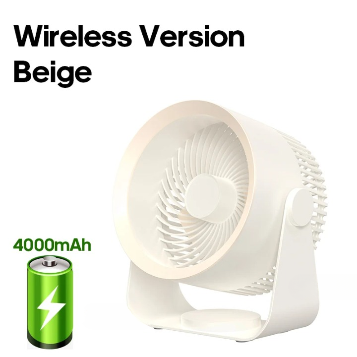 Multifunctional Electric Fan with 4000mAh Battery – AirFlex