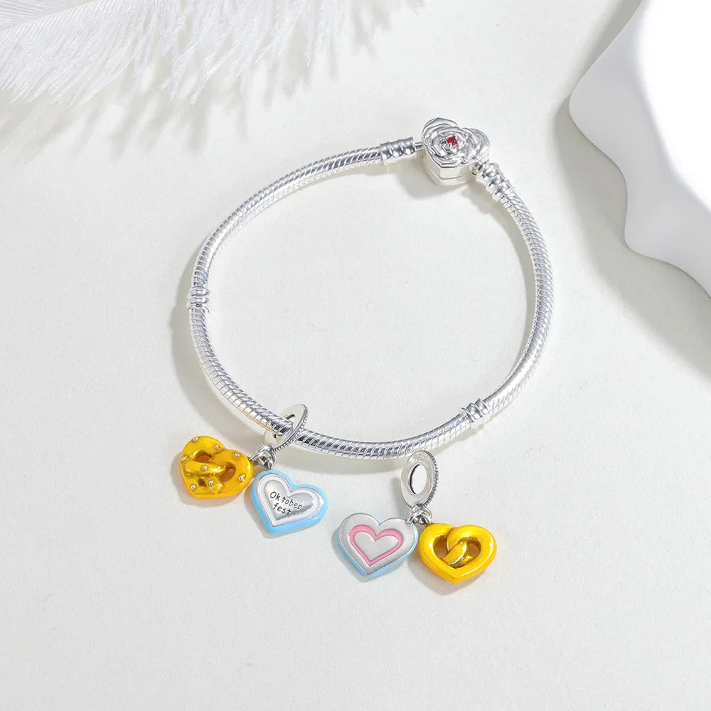 Silver Bracelet Charms – HeartGlow Oktoberfest 2025