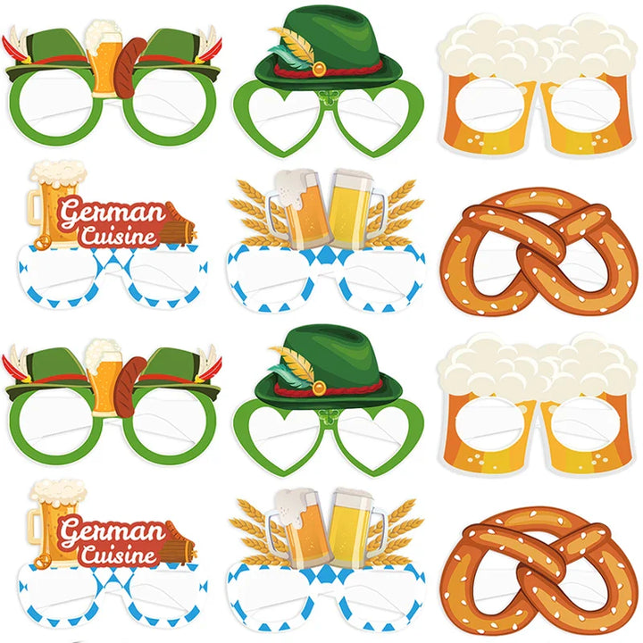 Photo Glasses Set (12 Pieces) – GaudiGlasses Oktoberfest 2025