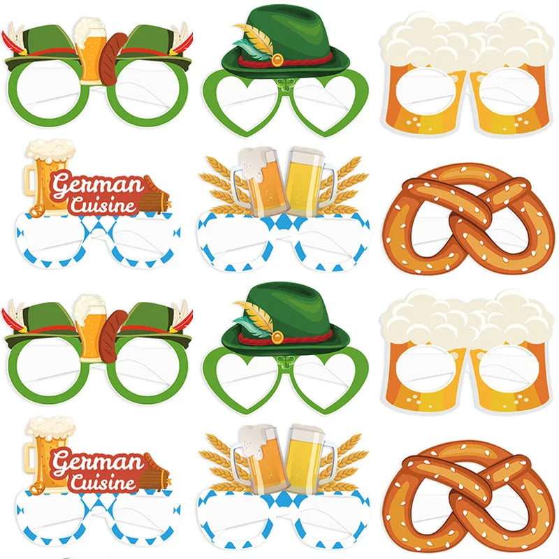Photo Glasses Set (12 Pieces) – GaudiGlasses Oktoberfest 2025