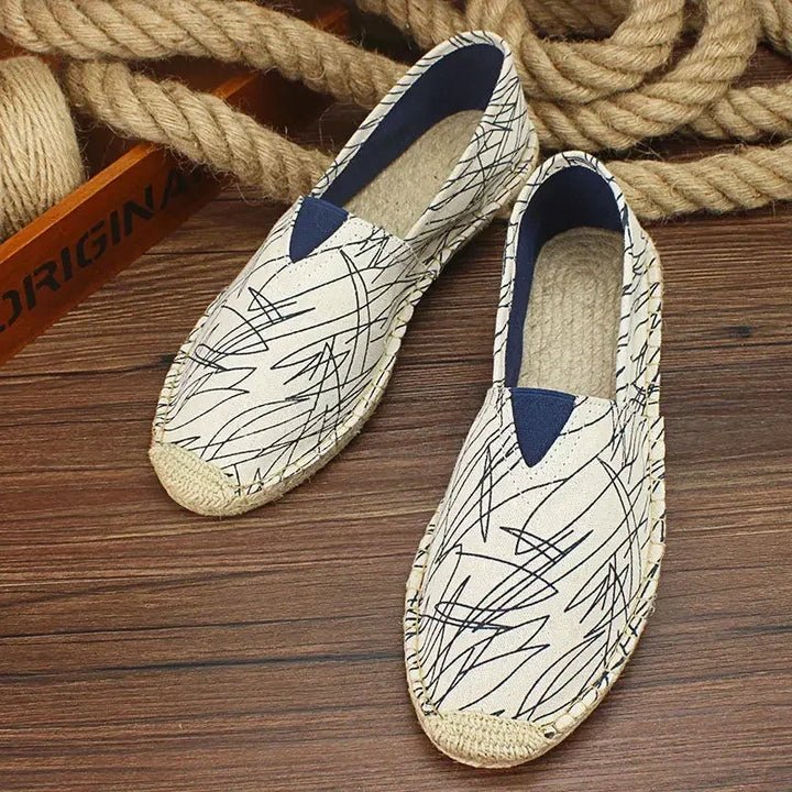 Men's Espadrille with Graffiti Design – Elio