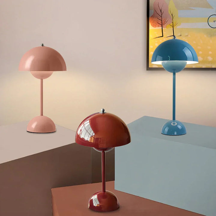 Trendy Mushroom-Shaped Designer Lamp - MushLuxe