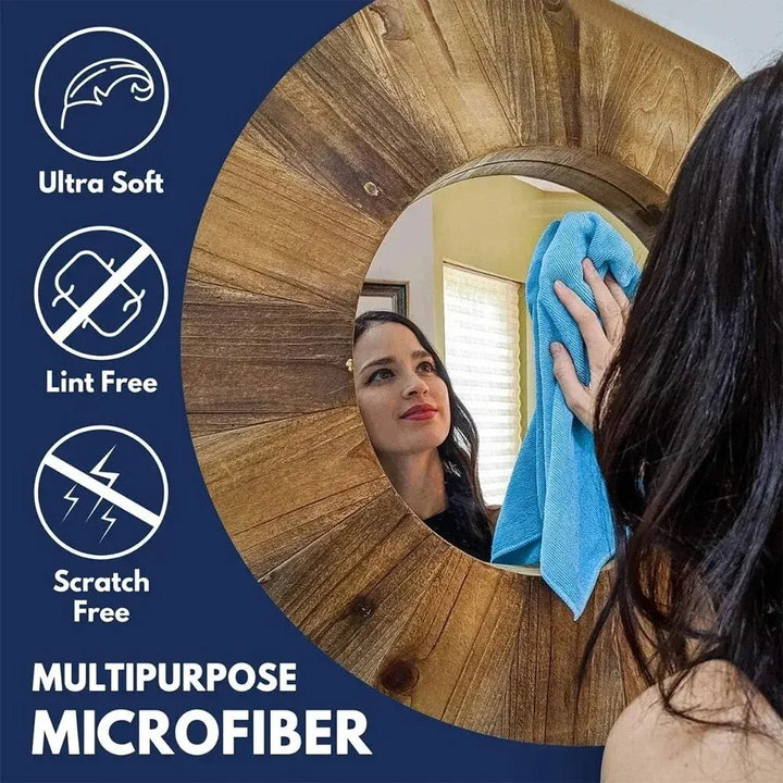 Car Microfiber Cloth Set (10 Pieces) - UltraClean