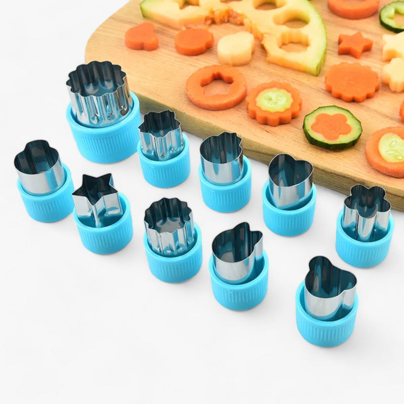 Set creativo de cortadores para galletas y frutas – StarHeart