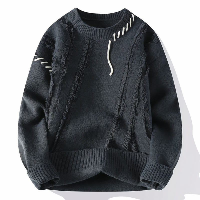 Patchwork Men's Sweater - Jasper