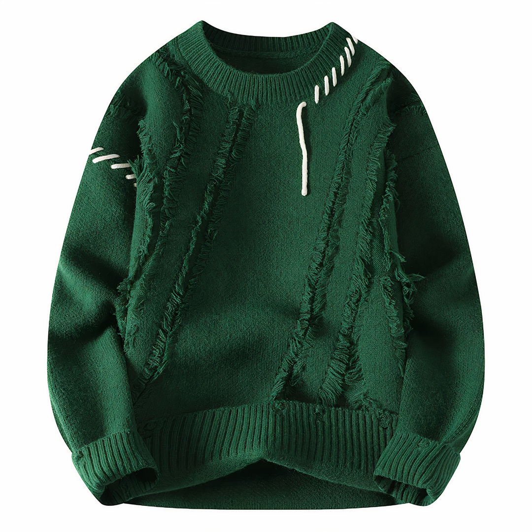 Patchwork Men's Sweater - Jasper