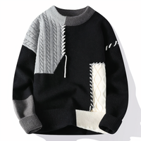 Patchwork Men's Sweater - Jasper