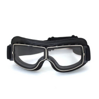 Vintage Leather Motorcycle Goggles – RiderEdge